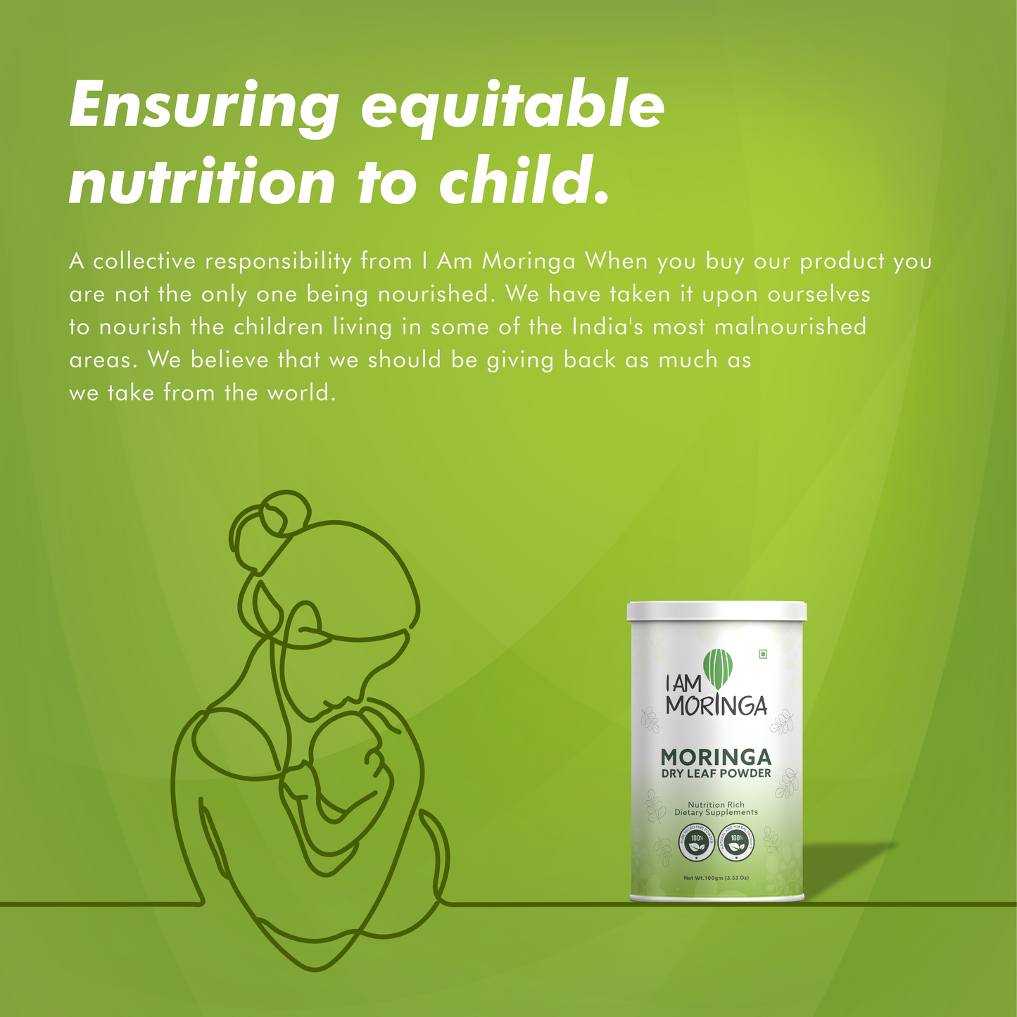 Moringa Leaf Powder 100 Gram