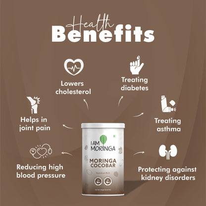 Moringa Cocobar 160gm + Moringa Effervescent Tablet