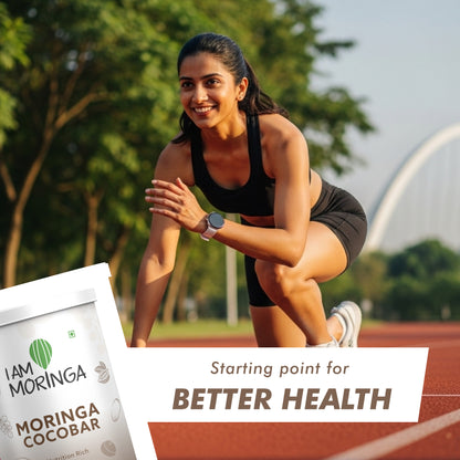 Moringa Cocobar 160gm + Moringa Effervescent Tablet