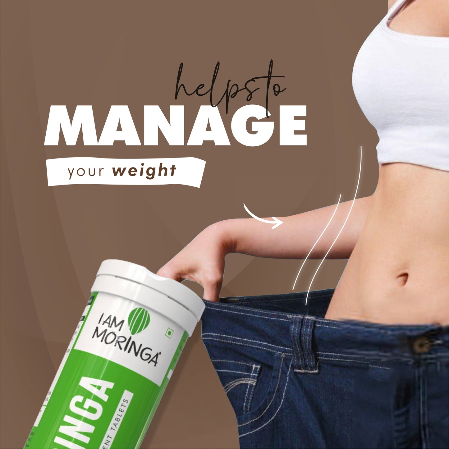 Moringa Cocobar 160gm + Moringa Effervescent Tablet