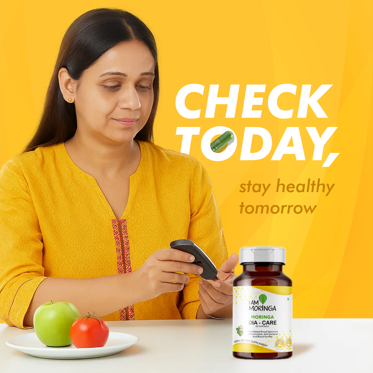 Moringa Dia Care 60 Capsules