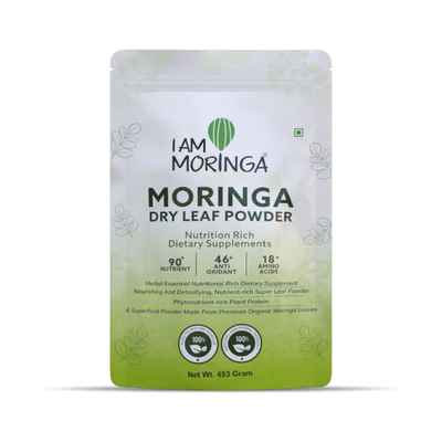 Moringa Leaf Powder 453 Gram