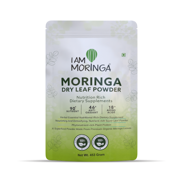 Moringa Leaf Powder 453 Gram