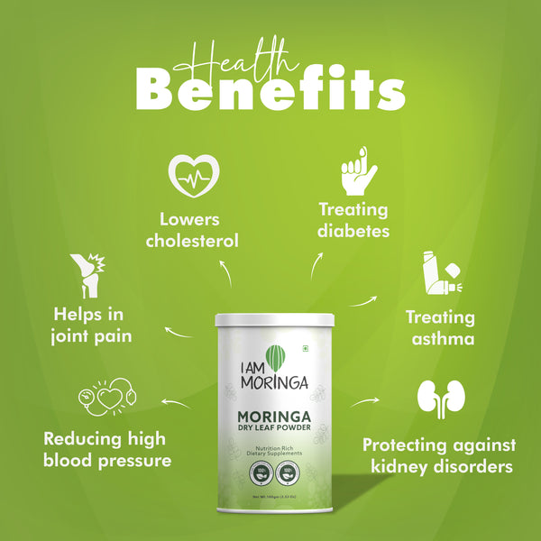 Moringa Leaf Powder 100gm + Moringa Effervescent Tablet