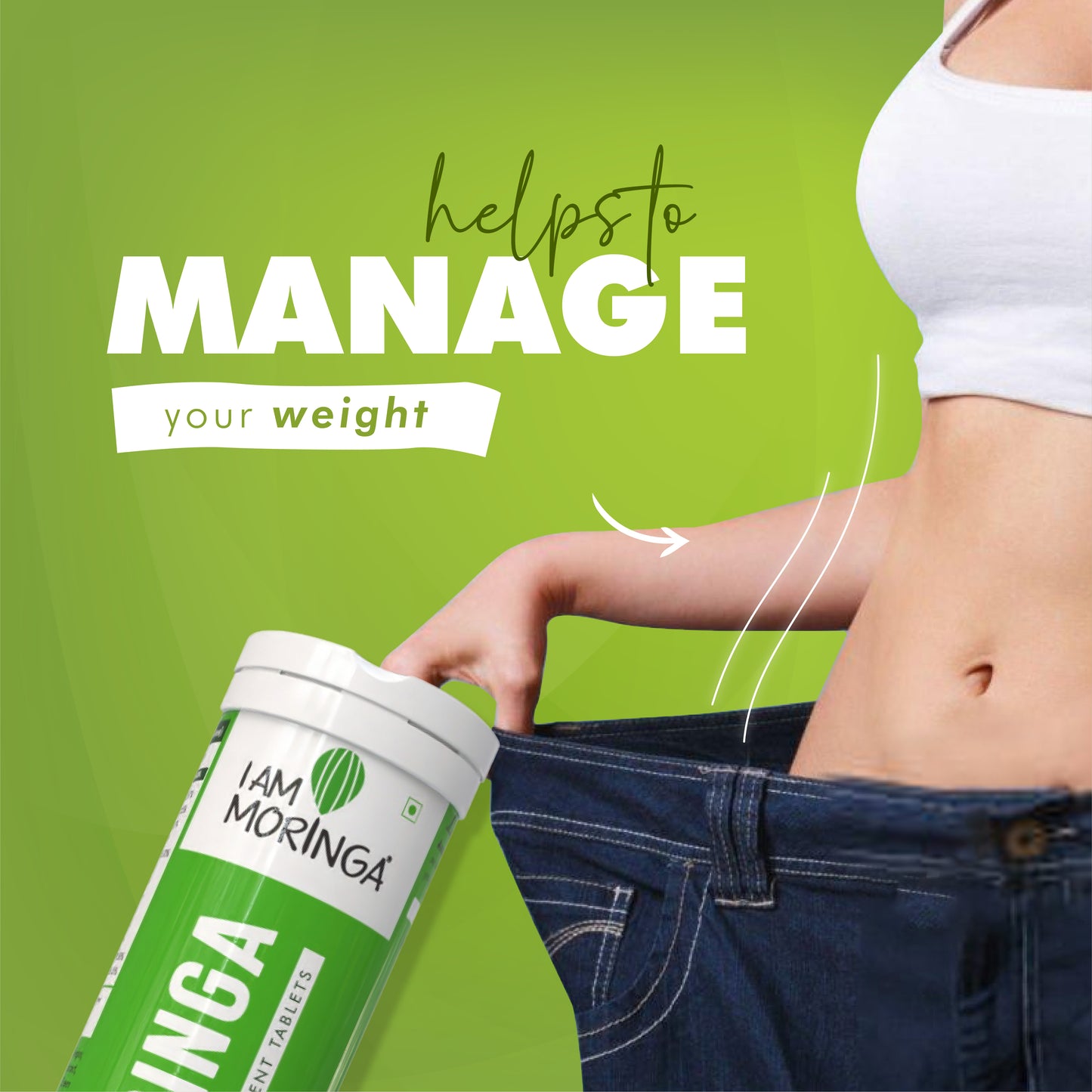 Moringa Leaf Powder 100gm + Moringa Effervescent Tablet