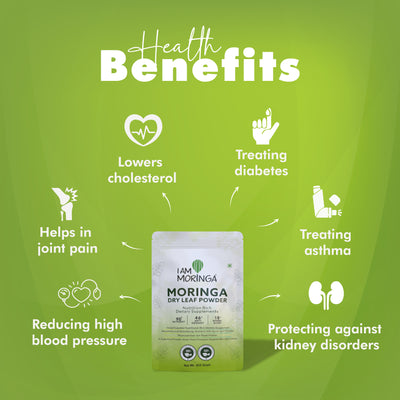 Moringa Leaf Powder 453gm + Moringa Effervescent Tablet