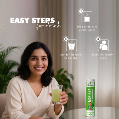 Moringa Soap 3 + Moringa Effervescent Tablet  + Moringa Women Special 60 Tablet