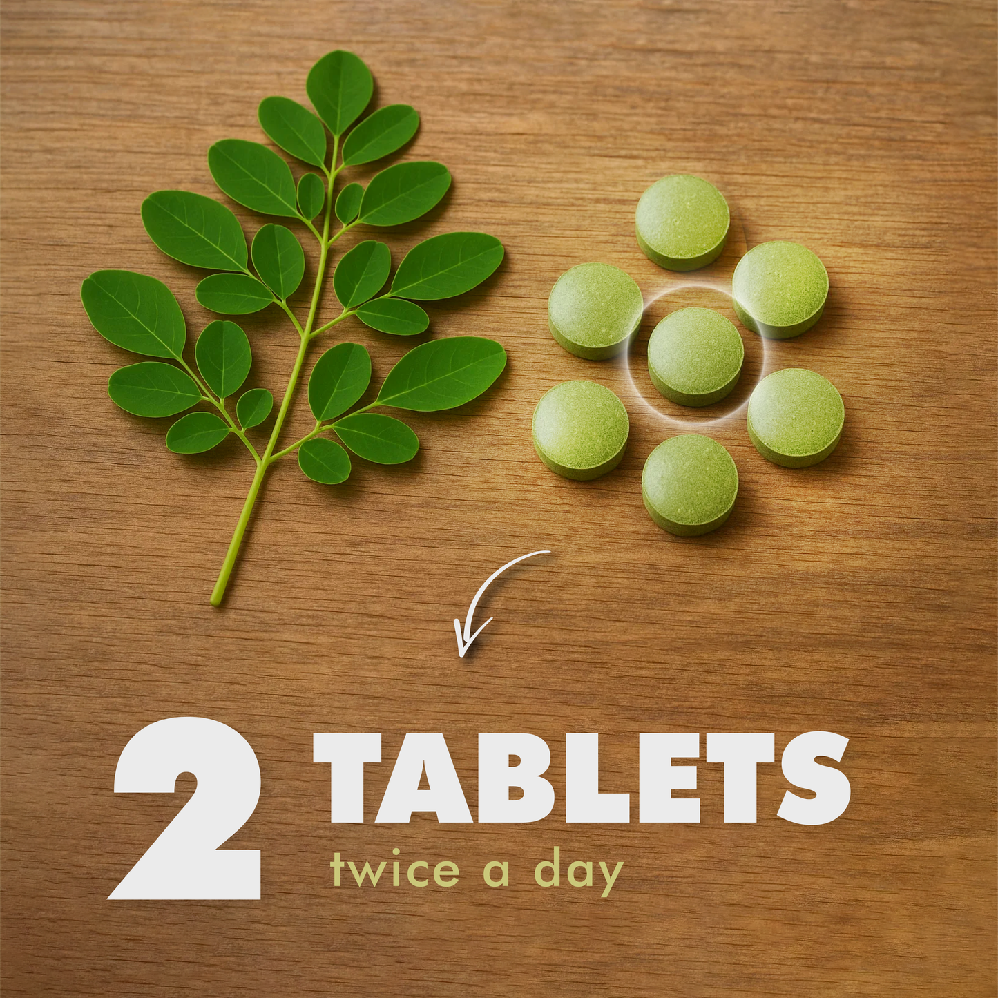 Moringa Tablets (Uncoated) - 120 nos