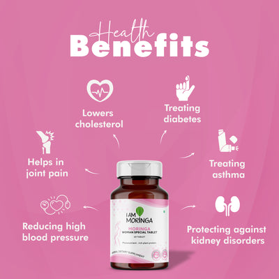 Moringa Women Special 60 Tablet +  Moringa Effervescent Tablet