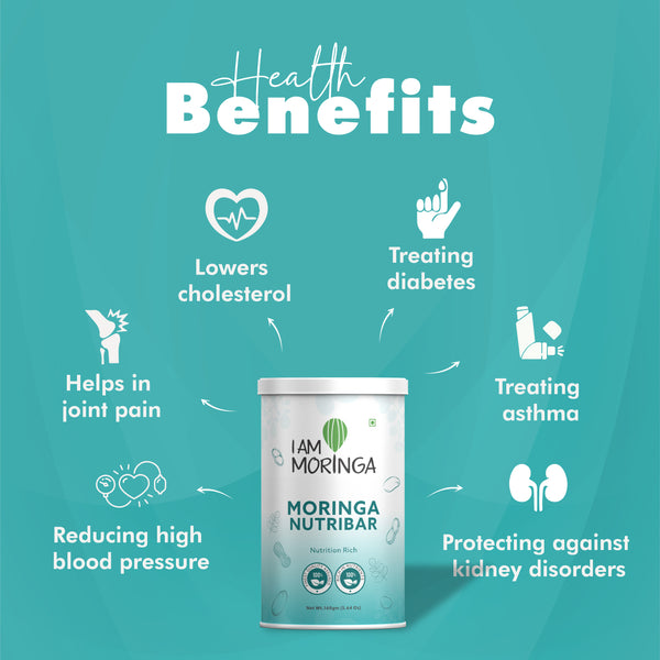 Moringa Nutribar 160gm + Moringa Effervescent Tablet